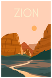 Zion National Park Art Print / Poster