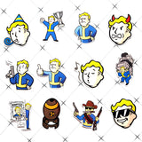 Fallout & Vault Boy 29pc Sticker Set