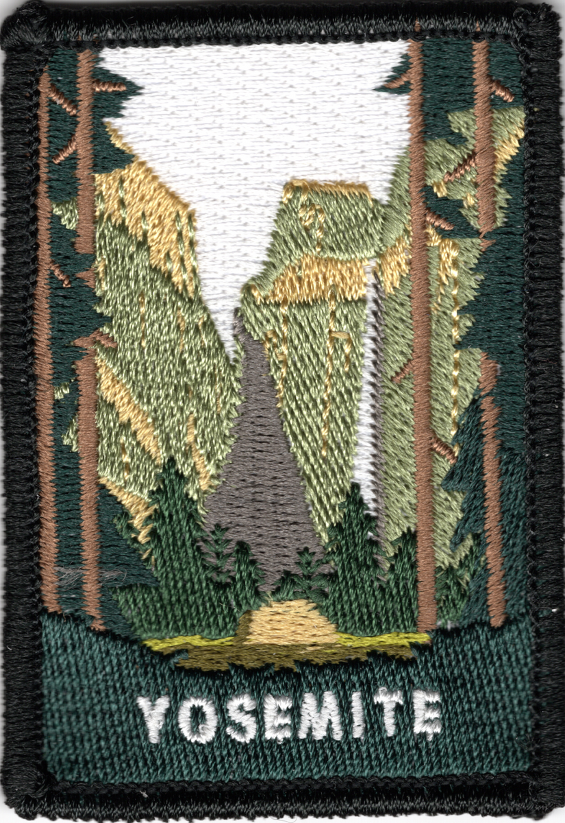 Yosemite-patch/opstrijkpatch/Nationaal park/Outdoorcadeaus/Bergavontuur/Wandelpad/naaistenen appliqué voor kleding, rugzak, jas Yosemite-patch/opstrijkpatch/Nationaal park/Outdoorcadeaus/Bergavontuur/Wandelpad/naaistenen appliqué voor kleding, rugzak, jas