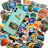 National Parks 100pc Sticker Set