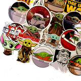 Baby Yoda Mandalorian 50pc Stickers Set