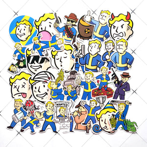 Fallout & Vault Boy 29pc Sticker Set