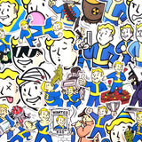 Fallout & Vault Boy 29pc Sticker Set