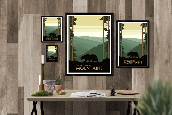 Great Smoky Mountains National Park Art Print / Poster
