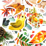Woodland Critters & Vibrant Foliage 45pc Sticker Set