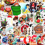 Hayao Miyazaki & Studio Ghibli 50pc Sticker Set #1