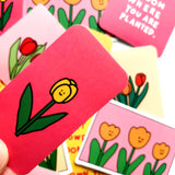 Flowers & Love 16pc Sticker Set