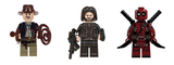 Indiana Jones John Wick & Deadpool