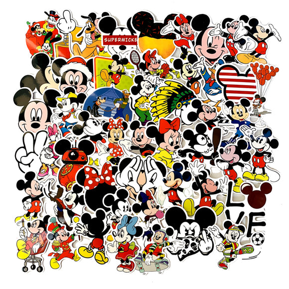 Mickey Mouse and Friends 50pc Sticker Set