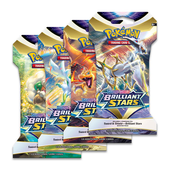 Brilliant Stars Sleeved Booster Case