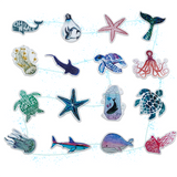 Hawaiian Ocean & VSCO Style 50pc Sticker Set