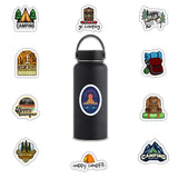Camping & Outdoor 50pc Sticker Set