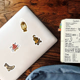 Camping & Outdoor 50pc Sticker Set