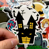 Halloween 50pc Sticker Set