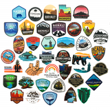 National Parks 100pc Sticker Set
