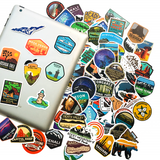 National Parks 100pc Sticker Set