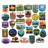 National Parks 100pc Sticker Set
