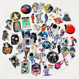 Astronaut & Space 50pc Sticker Set