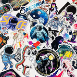 Astronaut & Space 50pc Sticker Set