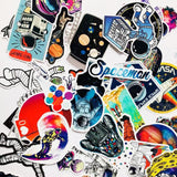 Astronaut & Space 50pc Sticker Set