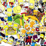 The Simpsons 50pc Sticker Set