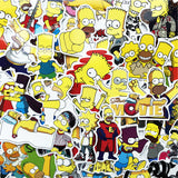 The Simpsons 50pc Sticker Set