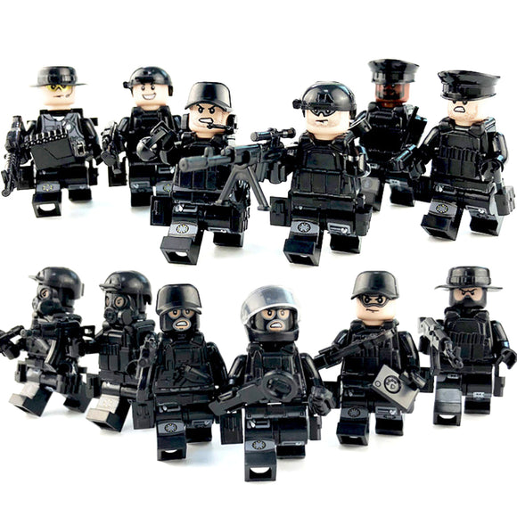 SWAT Team with Full Tactical Loadout