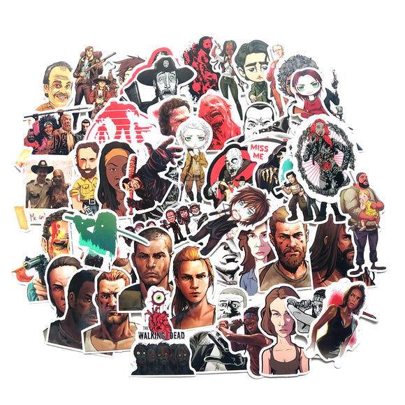 The Walking Dead 50pc Sticker Set
