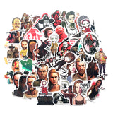 The Walking Dead 50pc Sticker Set